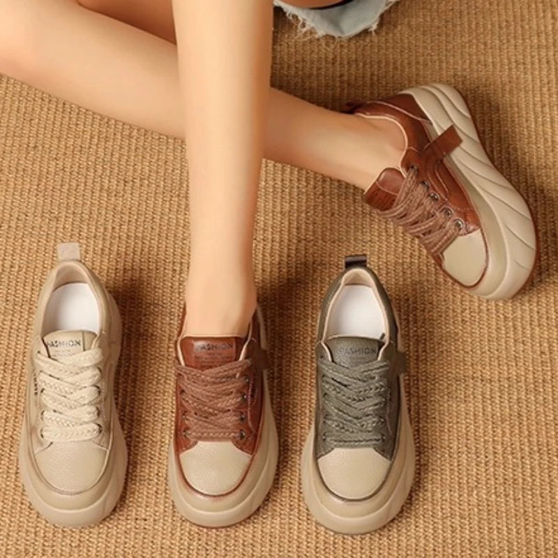 Zapatillas de Martins con suela de cuña