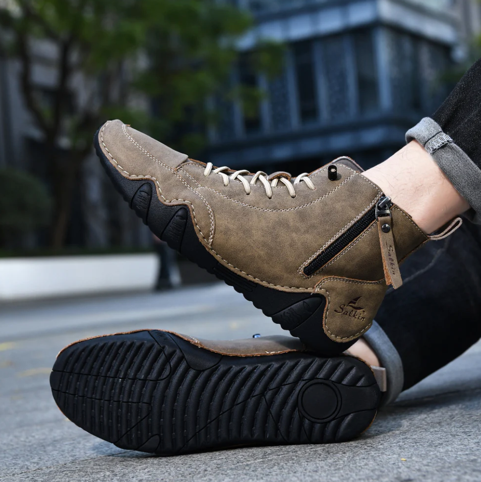 VogSalkin - Scarpe con zip express resistenti e durevoli 