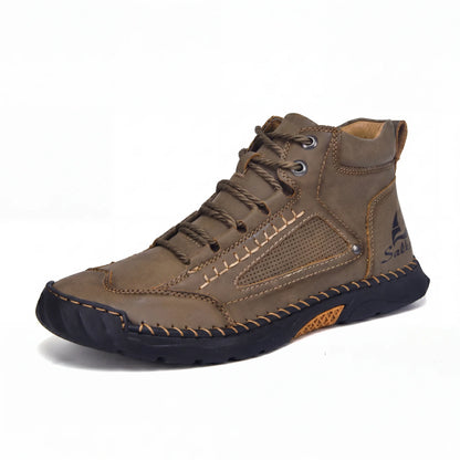 VogSalkin 2.0 - Barefoot all-terrain laarzen met een geprofileerde zool en waterdicht vegan leer 